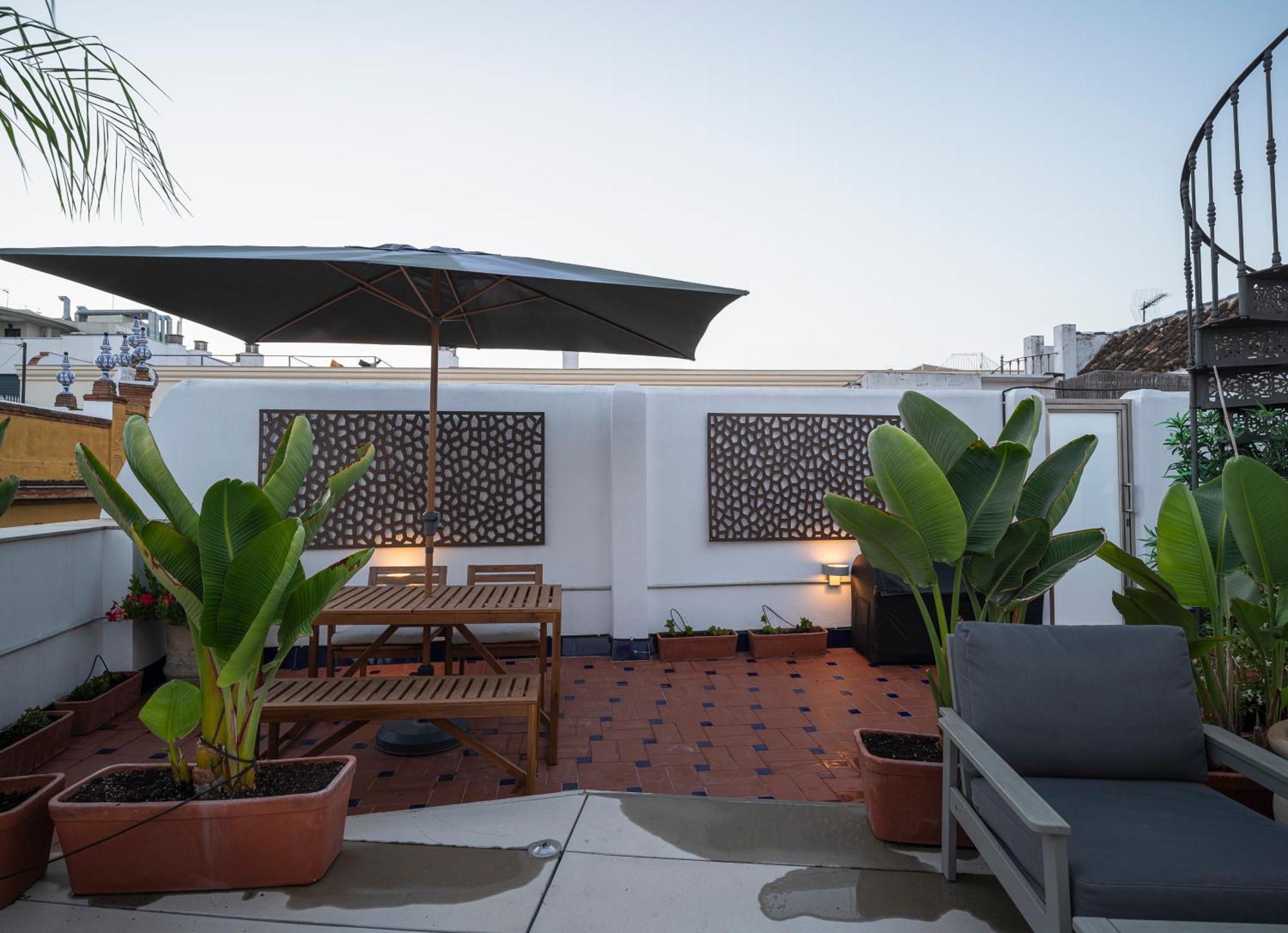 Appartement The Terrace, Duplex Con Terraza Privada à Séville Extérieur photo