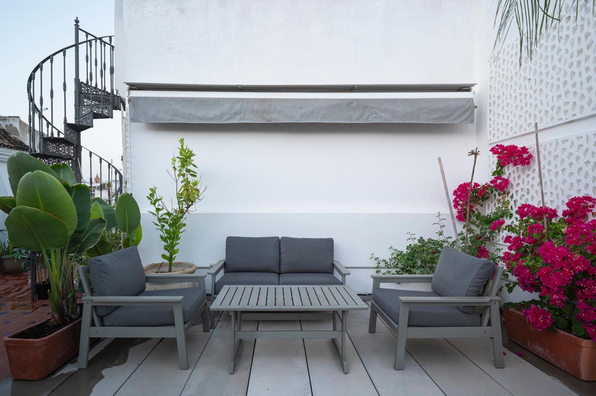Appartement The Terrace, Duplex Con Terraza Privada à Séville Extérieur photo